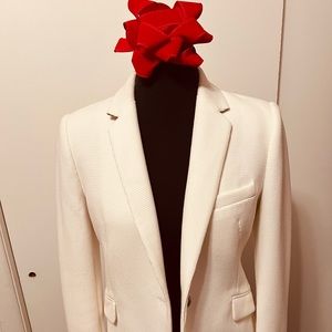 ZARA Cream /Ivory Waffle Jacket